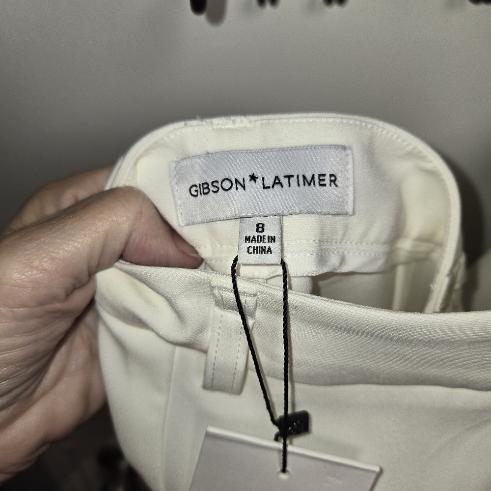 NWT White dress pants.